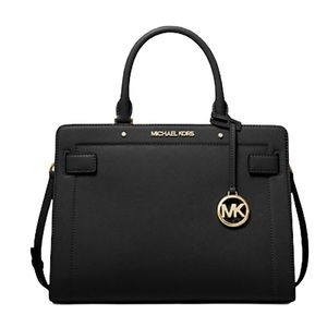 michael kors rayne medium saffiano leather satchel